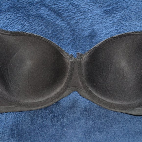 Victoria' Secret Body by VS 38D full coverage black lined demi bra EUC - Picture 10 of 10
